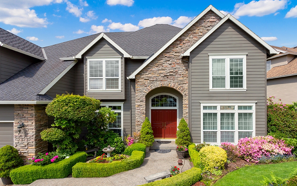 Faux Stone House Siding